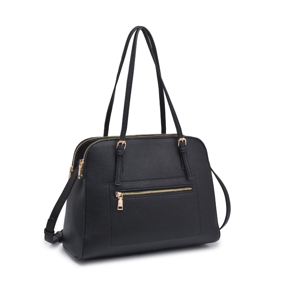 Product Image of Urban Expressions Laken Satchel 840611101372 View 6 | Black