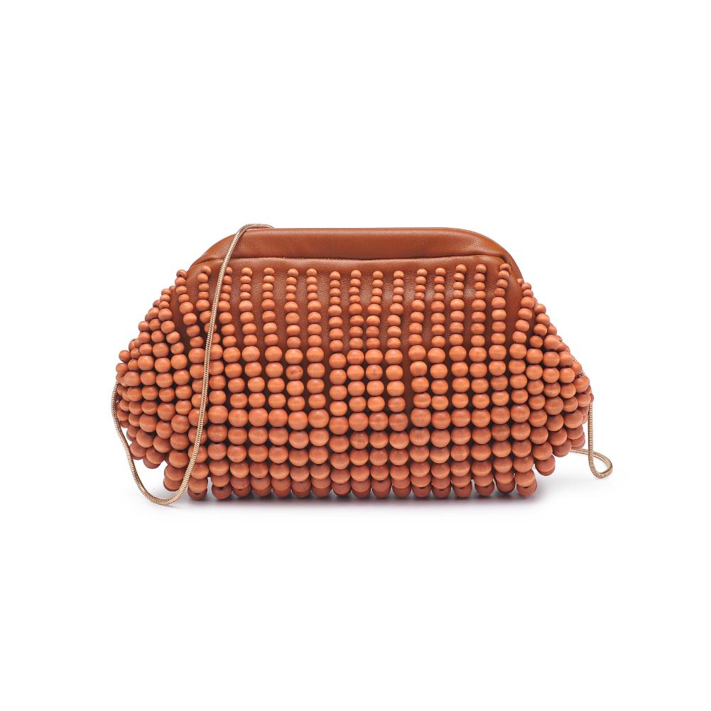 Product Image of Urban Expressions Lydia Clutch 840611191533 View 5 | Tan