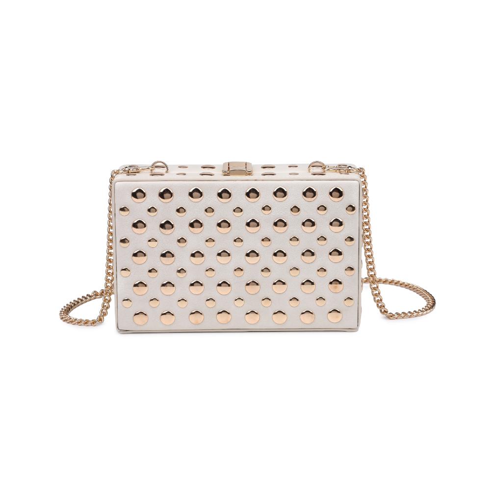 Product Image of Urban Expressions Desi Clutch 840611194145 View 7 | Oatmilk