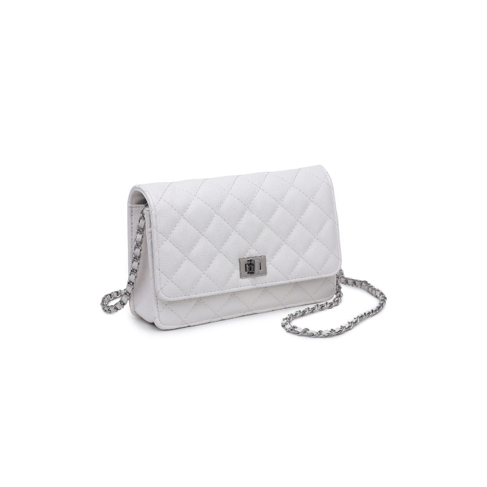 Product Image of Urban Expressions Ashford Crossbody 840611118042 View 6 | White