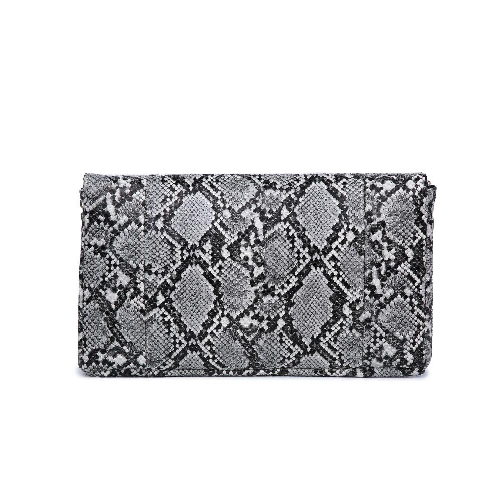 Product Image of Urban Expressions Essie Clutch NA-840611162960 View 3 | Black Grey