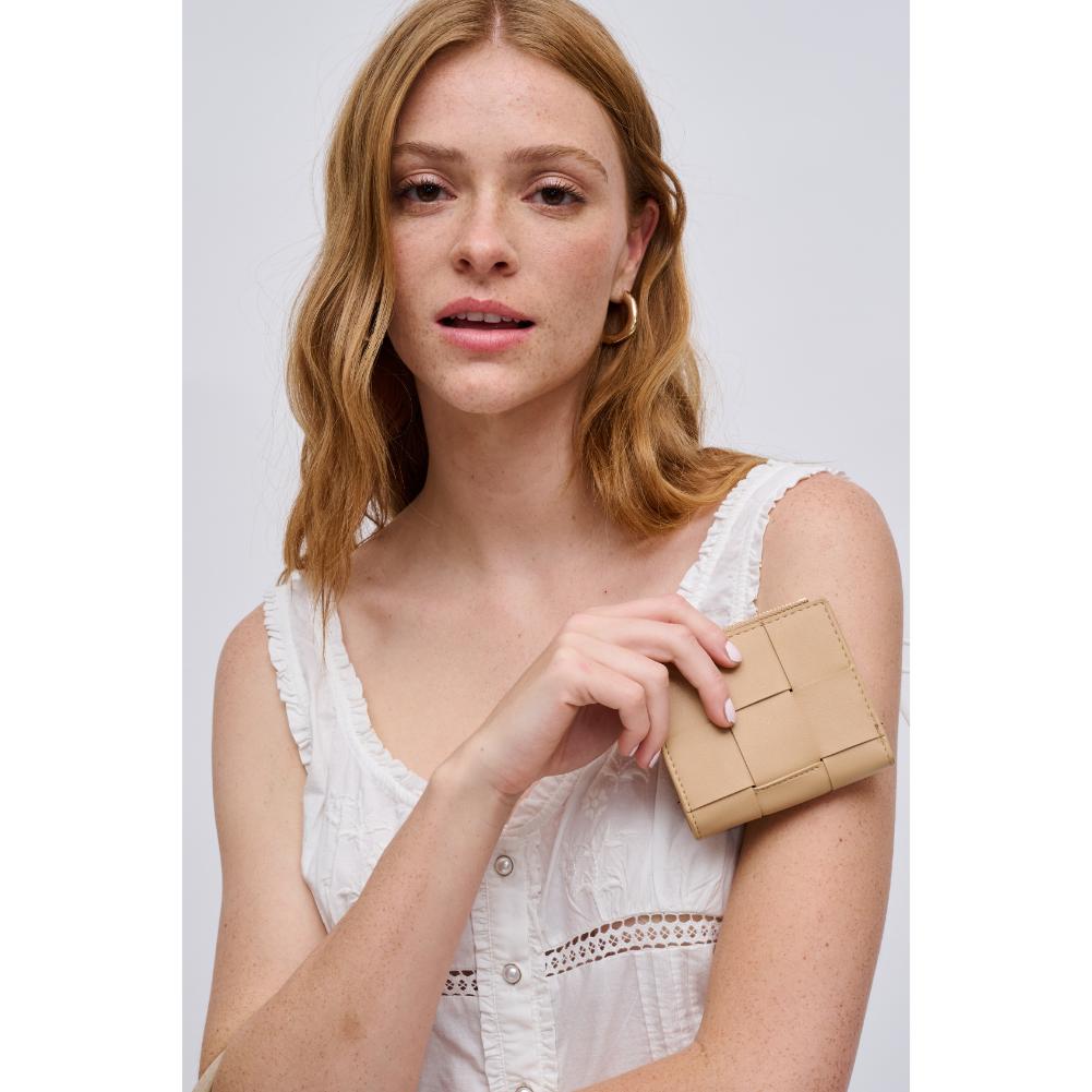 Woman wearing Natural Urban Expressions Amelie Wallet 840611123848 View 1 | Natural