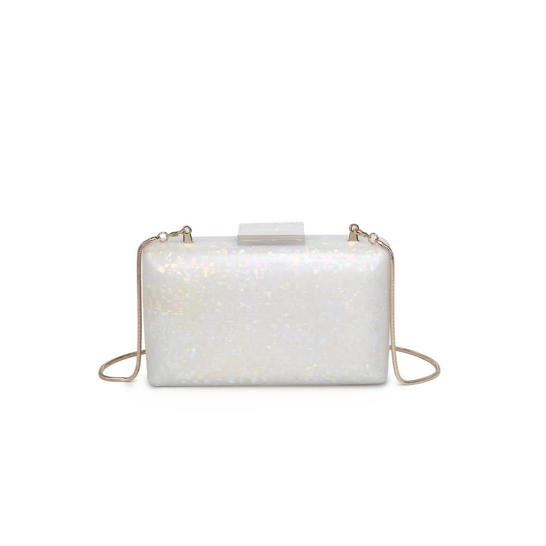 Product Image of Urban Expressions Maribel Evening Bag 840611160737 View 7 | Ivory