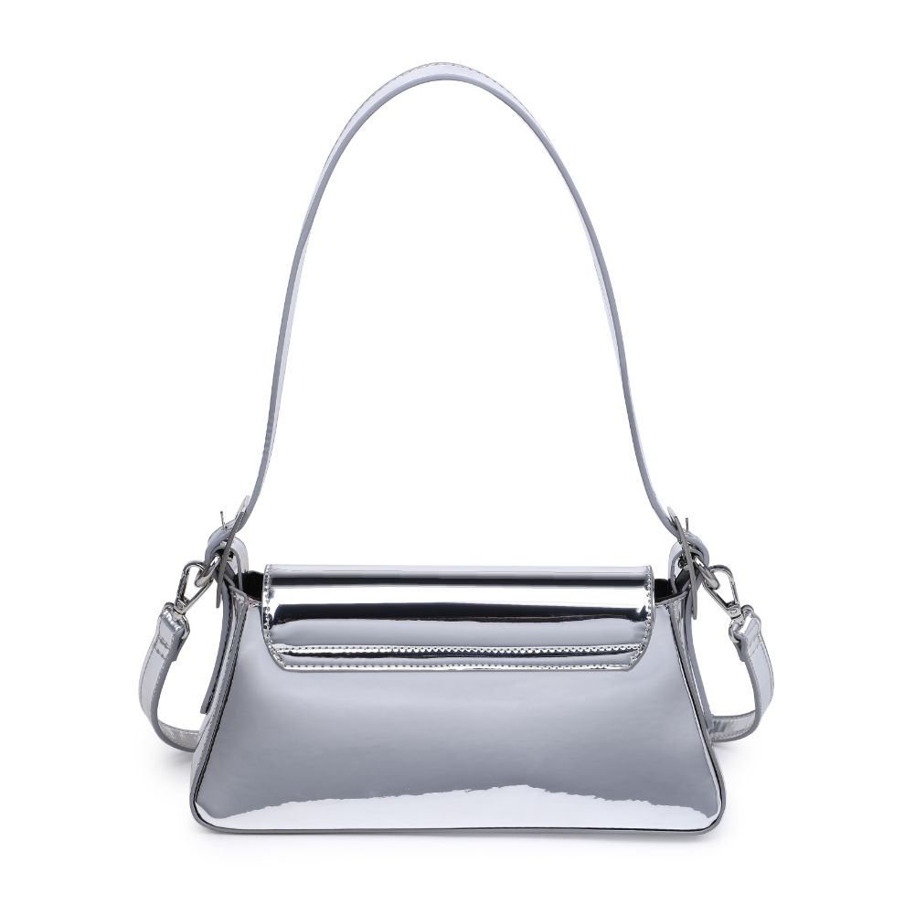 Product Image of Urban Expressions Donna Crossbody 840611120625 View 7 | Silver