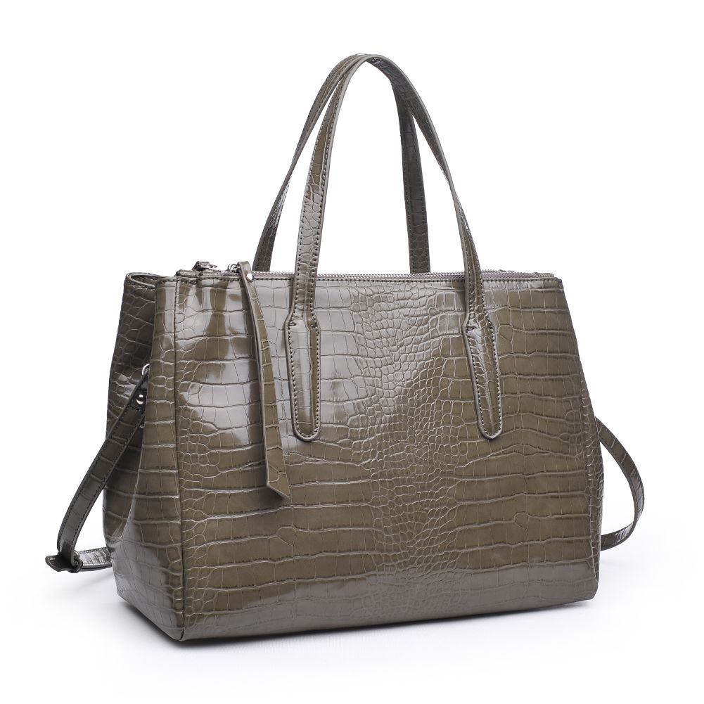 Product Image of Urban Expressions Nora Satchel 840611167378 View 6 | Olive