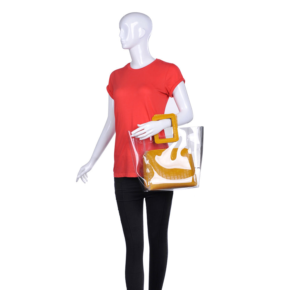 Product Image of Urban Expressions Siesta Tote 840611160812 View 5 | Mustard