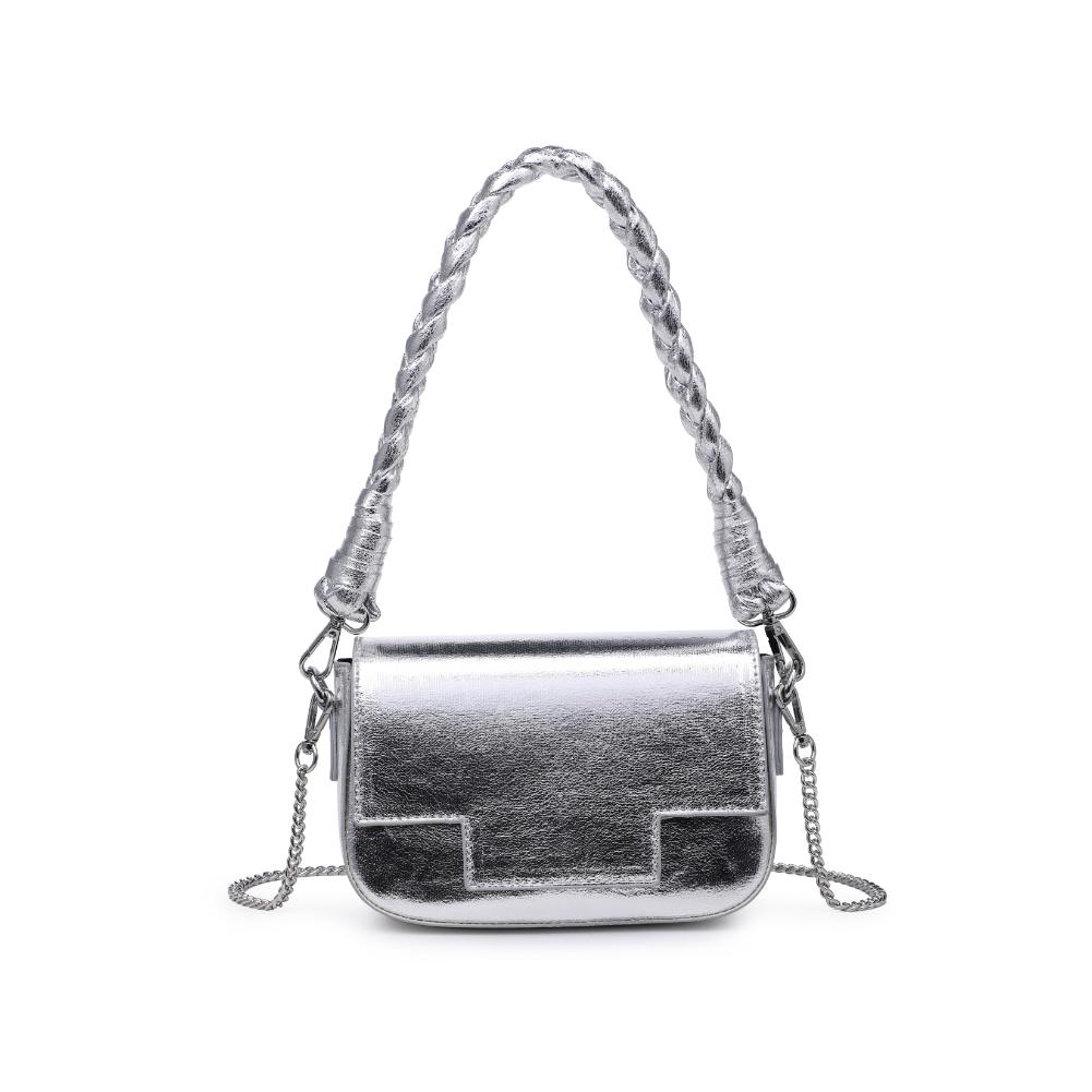 Product Image of Urban Expressions Tessa Crossbody 840611124791 View 1 | Silver