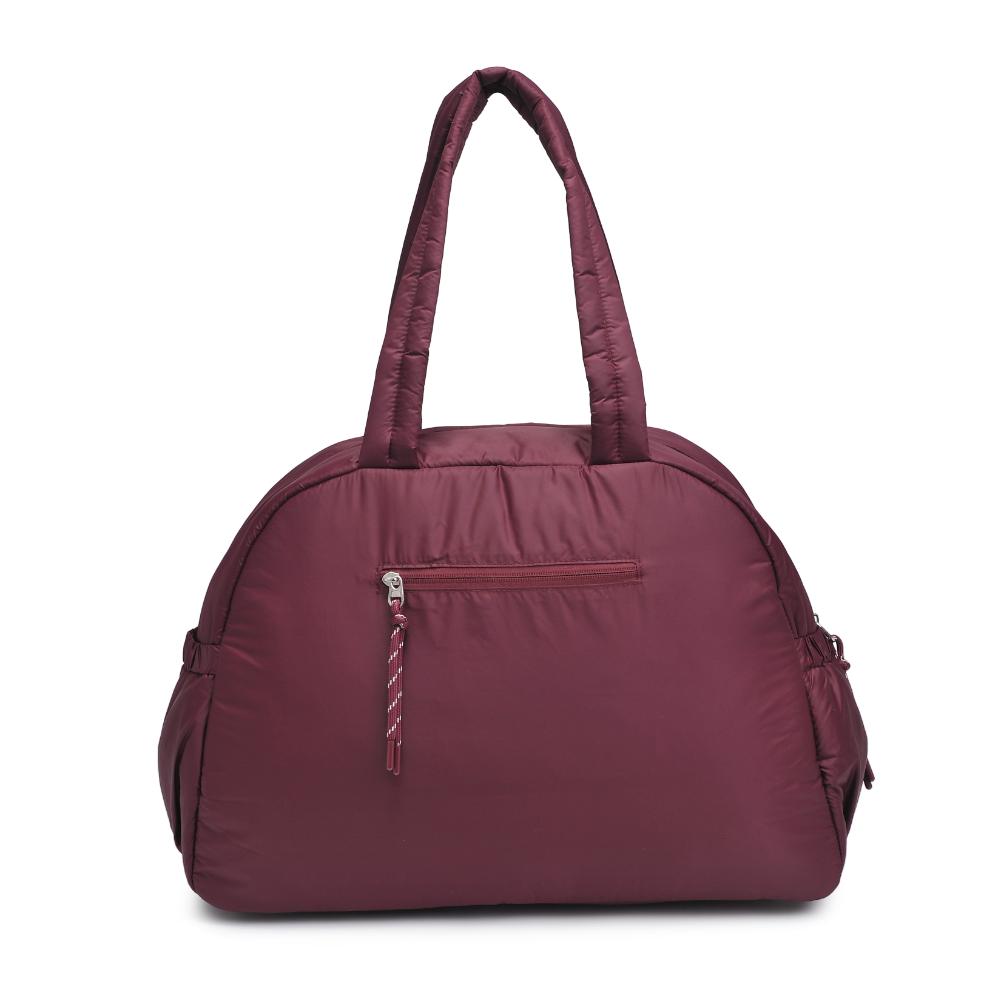 Product Image of Urban Expressions Rae Duffel 840611141231 View 3 | Burgundy