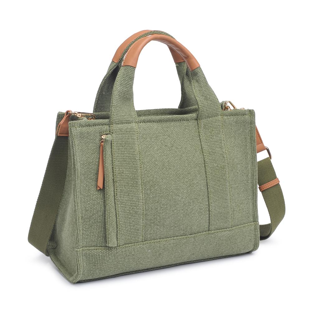 Product Image of Urban Expressions Alana Satchel 840611121950 View 6 | Sage