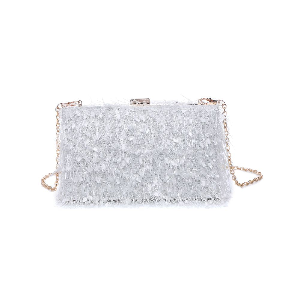 Product Image of Urban Expressions Shoshanna Evening Bag 840611103376 View 5 | Ivory