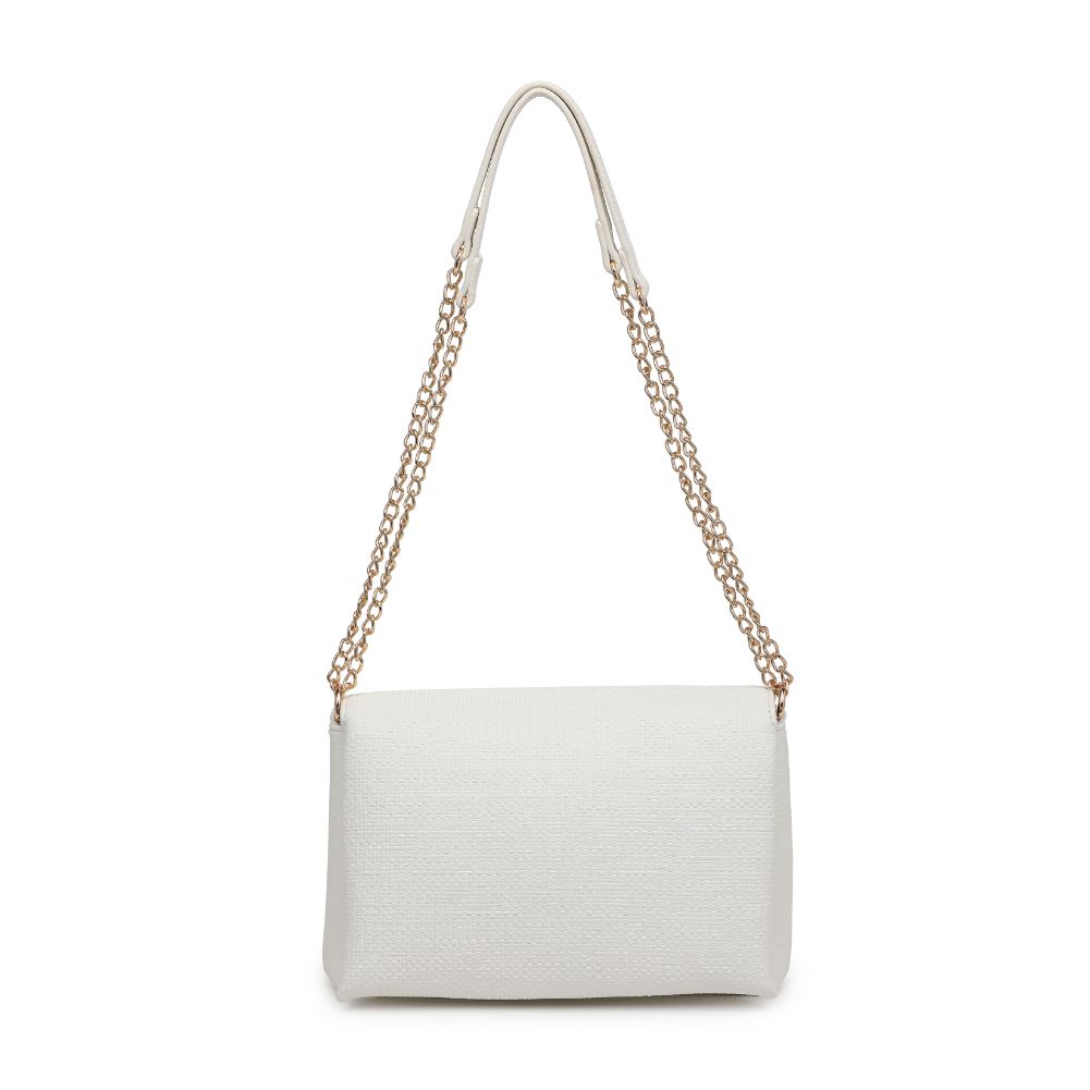 Product Image of Urban Expressions Wrenlee Crossbody 840611118424 View 7 | White