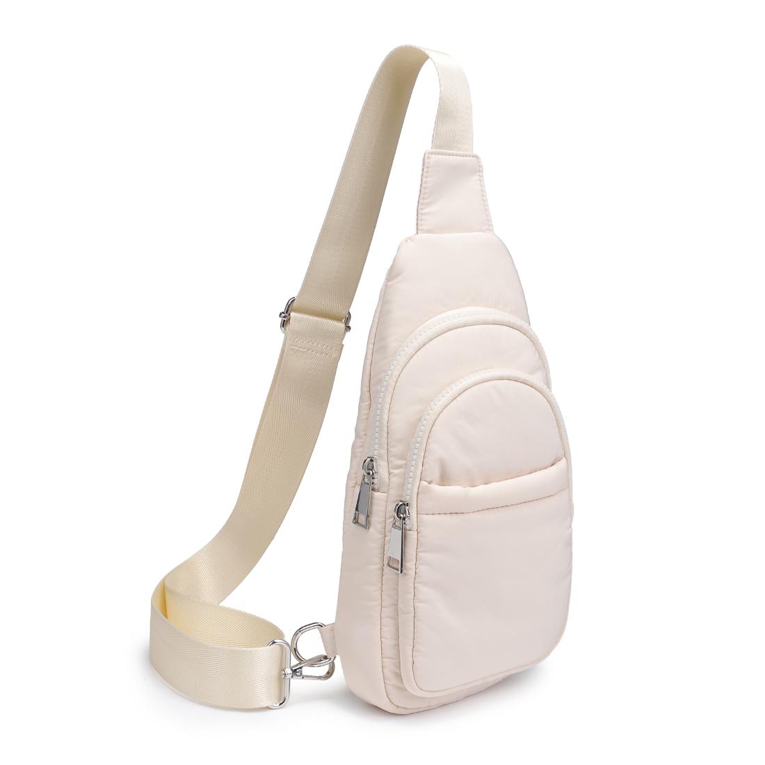 Product Image of Urban Expressions Kenny Sling Backpack 840611140890 View 2 | Oatmilk