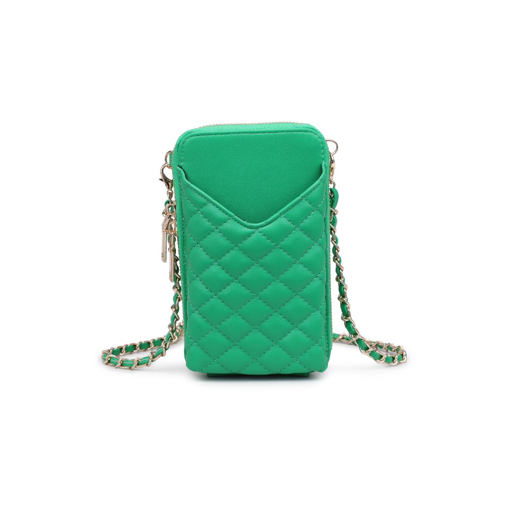 Product Image of Urban Expressions Bodie Cell Phone Crossbody 840611123381 View 5 | Kelly Green