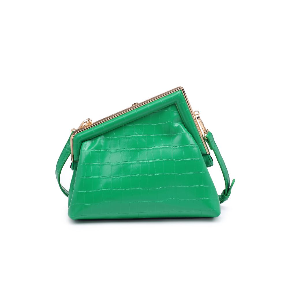 Product Image of Urban Expressions Yanira - Croco Crossbody 840611106179 View 7 | Green