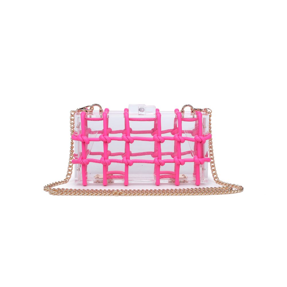 Product Image of Urban Expressions Yesenia Evening Bag 840611107299 View 7 | Pink