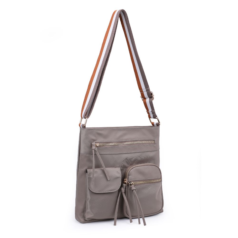 Product Image of Urban Expressions Shay Messenger 840611182845 View 6 | Taupe