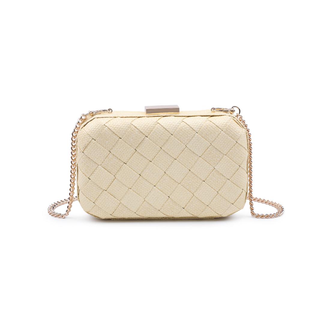 Product Image of Urban Expressions Addie Clutch 840611158659 View 7 | Ivory