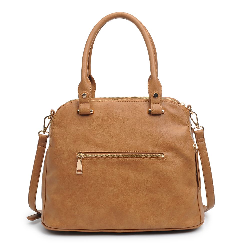 Product Image of Urban Expressions Noreen Satchel 840611185334 View 7 | Camel