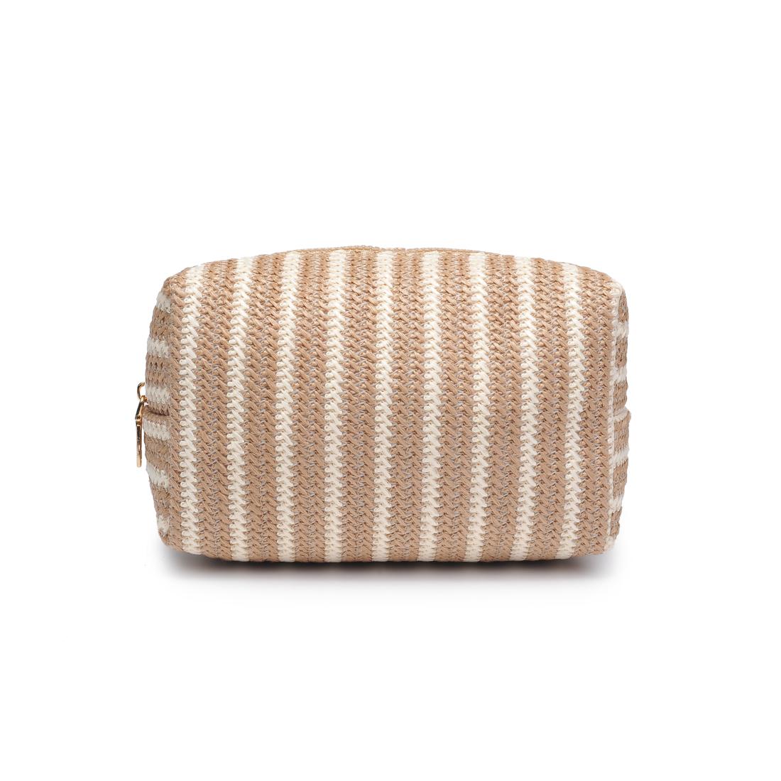 Product Image of Urban Expressions Coastal Carry Cosmetic Pouch 840611152619 View 1 | Natural White