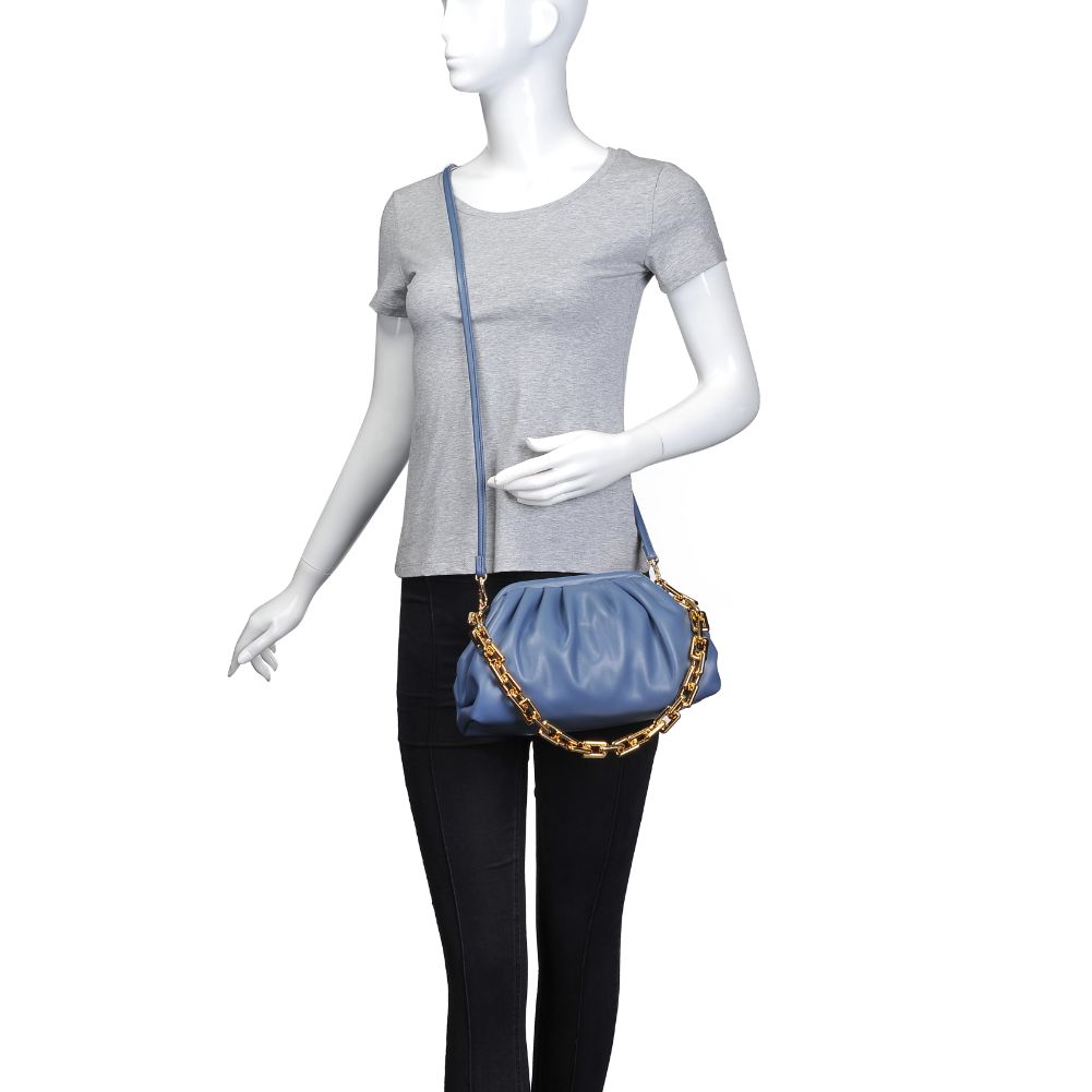 Product Image of Urban Expressions Cassie Crossbody 840611174932 View 5 | Denim