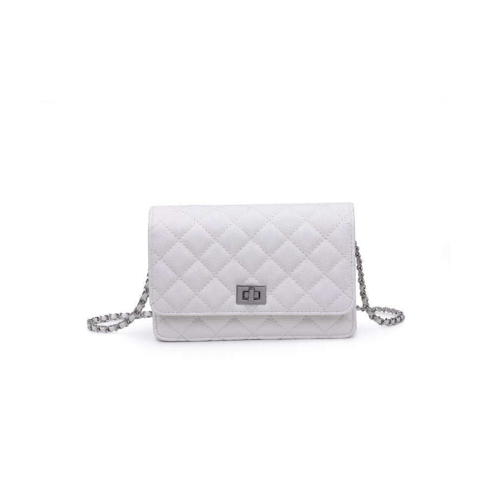 Product Image of Urban Expressions Ashford Crossbody 840611118042 View 5 | White