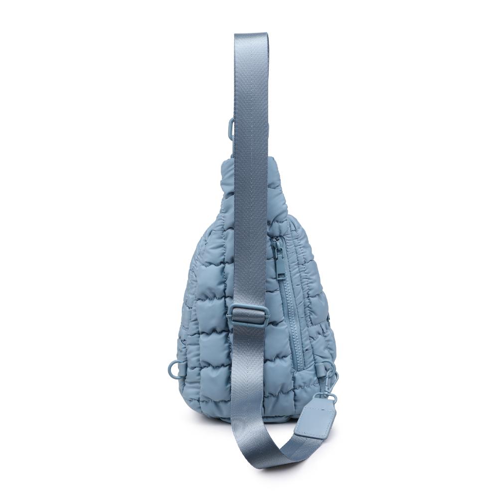 Product Image of Urban Expressions Bristol Sling Backpack 840611128331 View 7 | Sky Blue