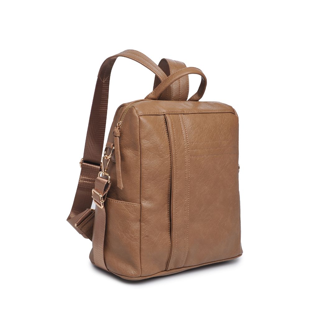 Product Image of Urban Expressions Everett Backpack 818209010252 View 6 | Camel