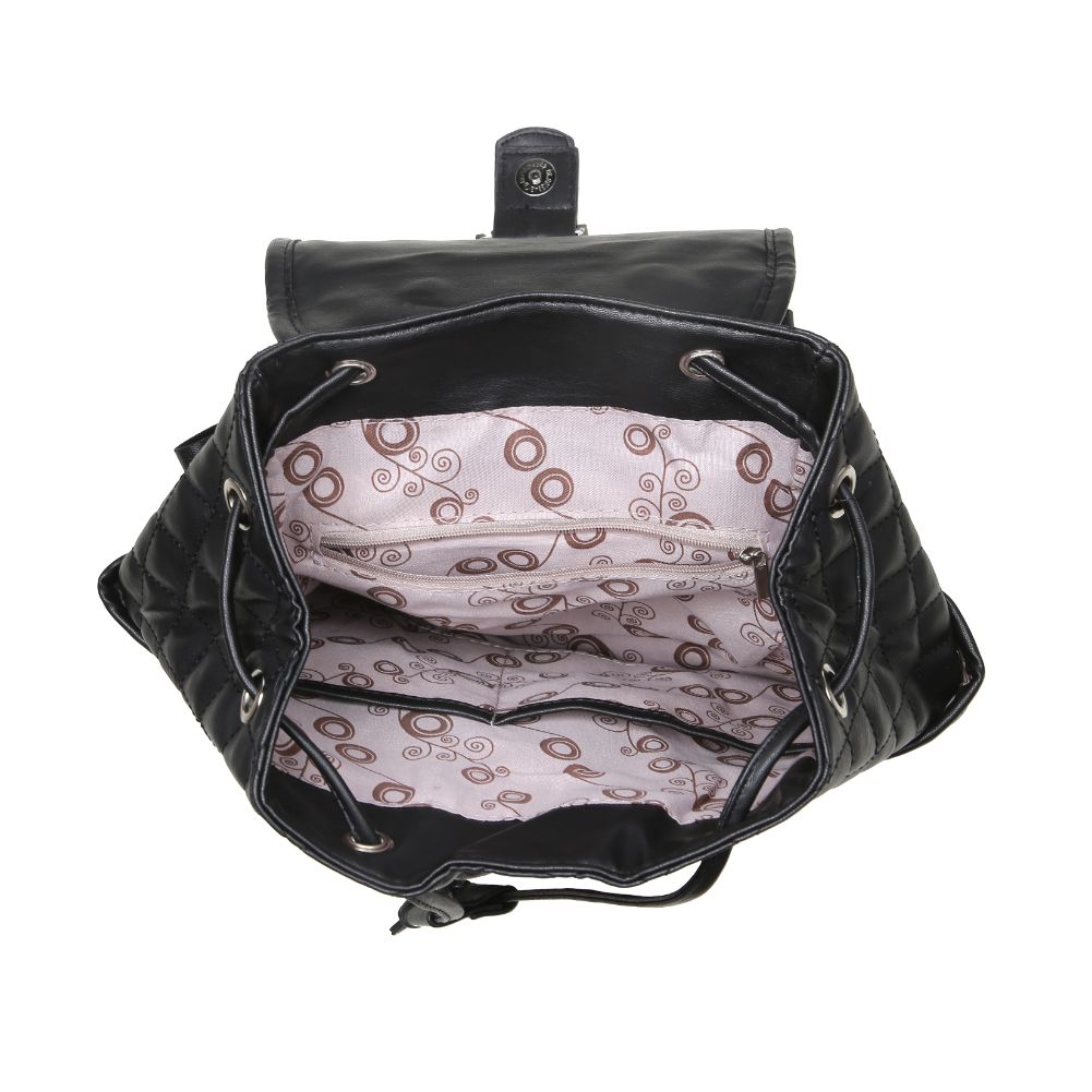 Product Image of Urban Expressions Doris Backpack 840611176127 View 4 | Black