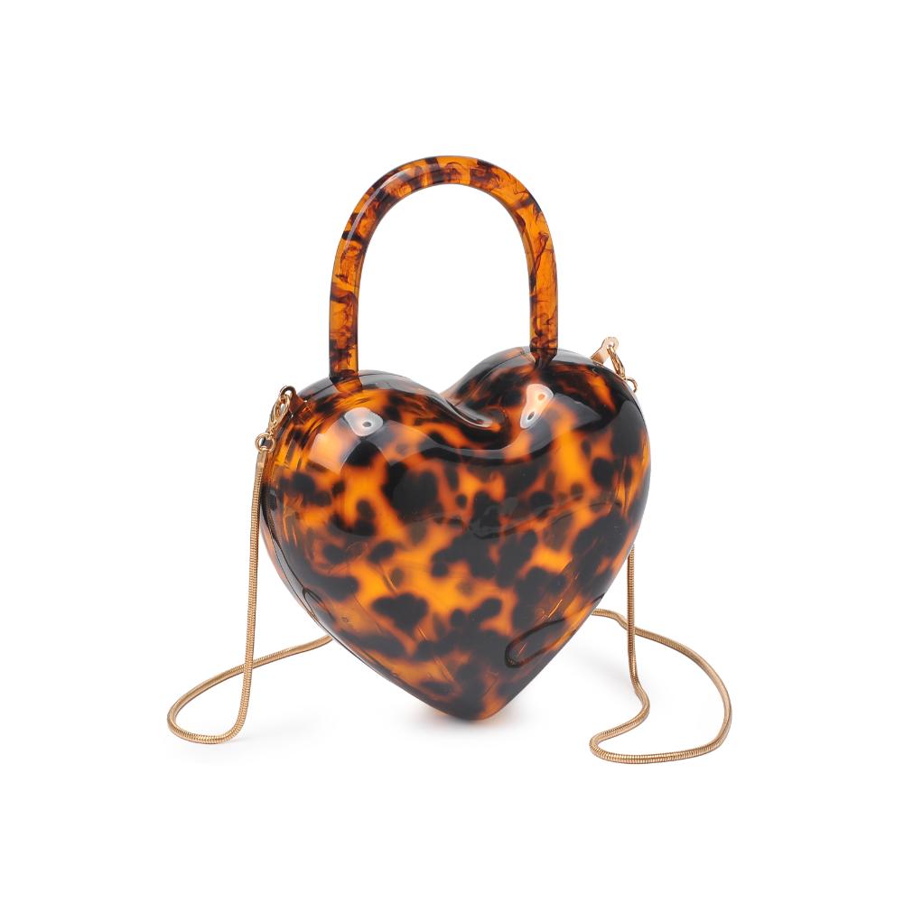 Product Image of Urban Expressions Cameron Evening Bag 840611128393 View 7 | Tortoise