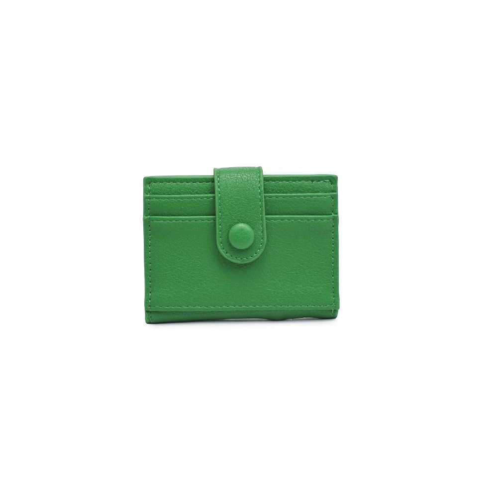 Product Image of Urban Expressions Lola Card Holder 840611112903 View 5 | Kelly Green