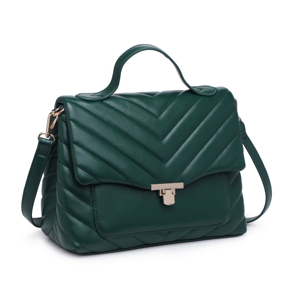 Product Image of Urban Expressions Imani Crossbody 840611108029 View 6 | Hunter Green