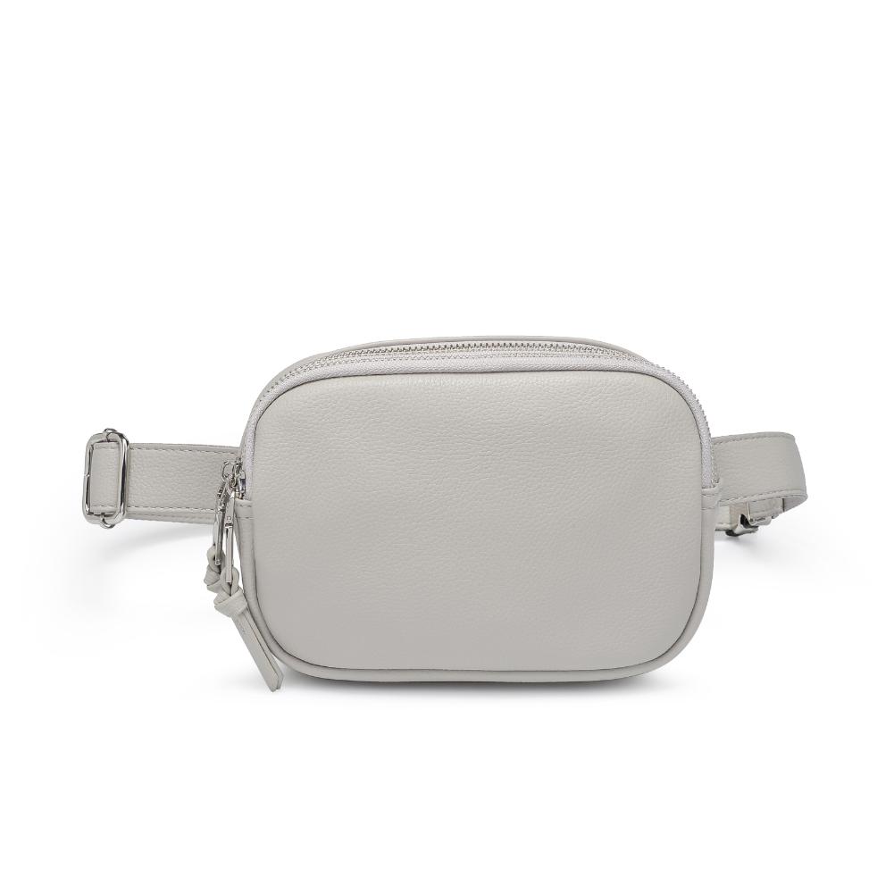 Product Image of Urban Expressions Jaxx Belt Bag 840611191724 View 5 | Dove Grey