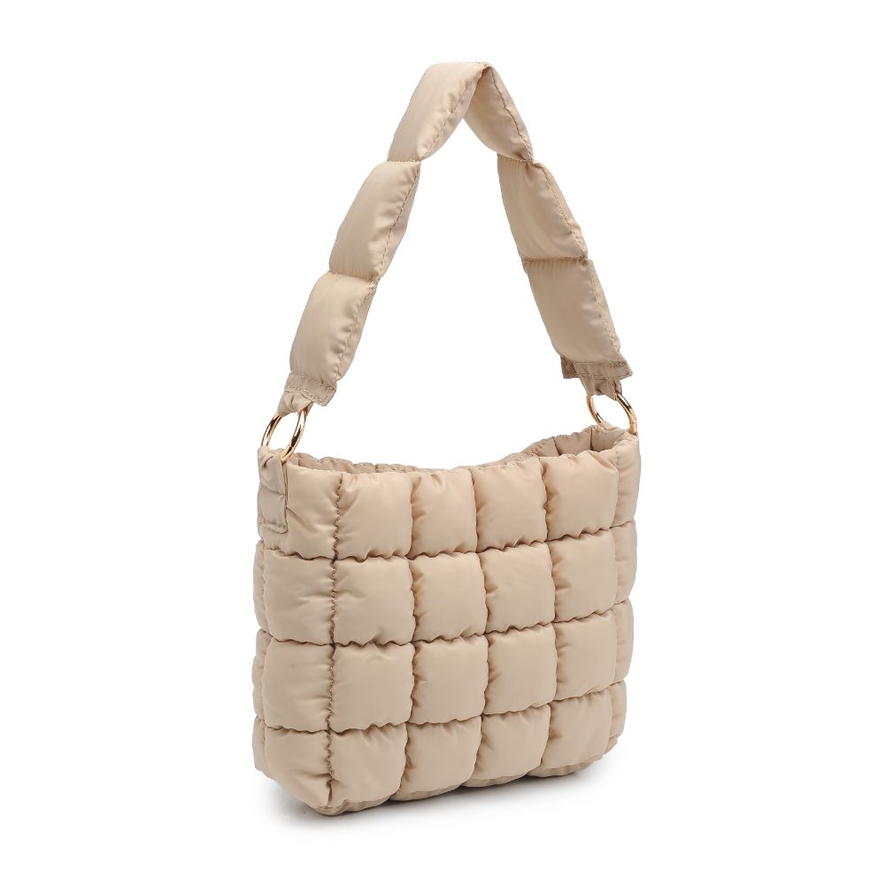 Product Image of Urban Expressions Wylie - Quilted Nylon Hobo 840611108166 View 6 | Natural