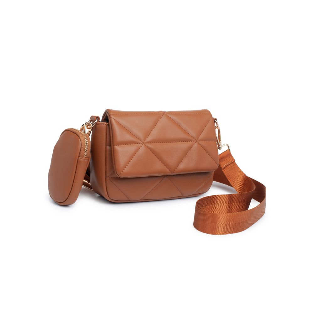 Product Image of Urban Expressions Tasha Crossbody 840611185662 View 7 | Tan