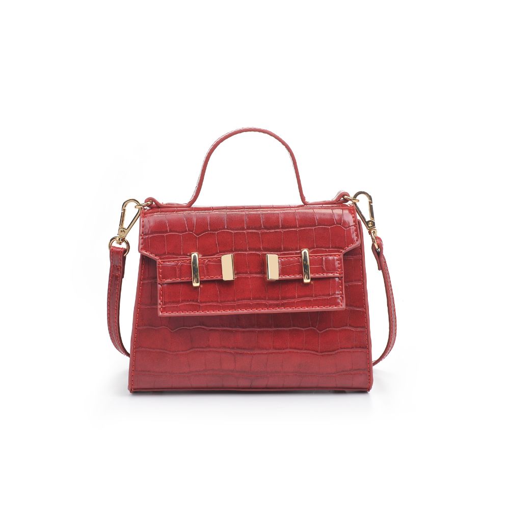 Product Image of Urban Expressions Gretchen Satchel 840611185198 View 5 | Red