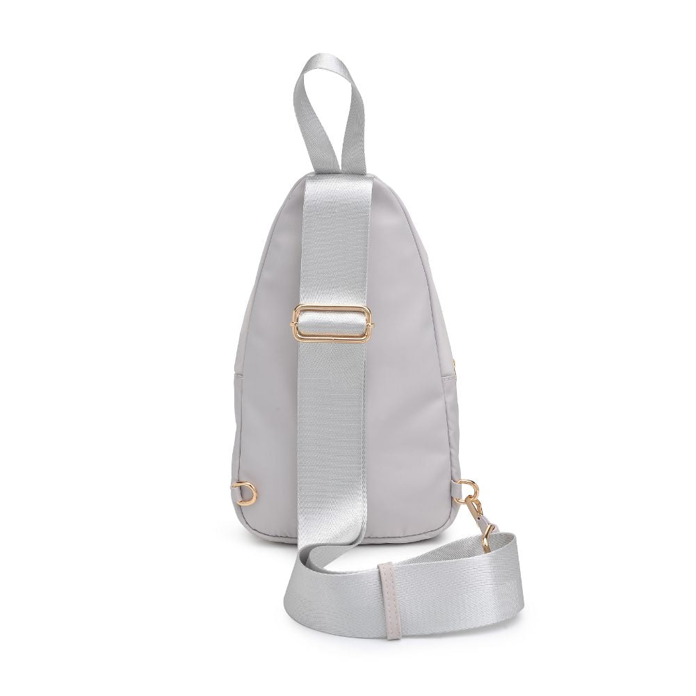 Product Image of Urban Expressions Wagner Sling Backpack 840611108364 View 7 | Grey