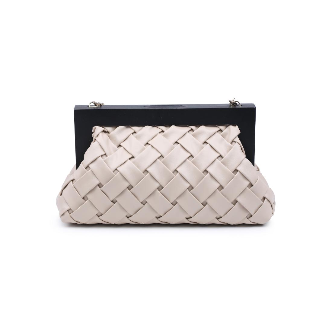 Product Image of Urban Expressions Jamie Clutch 840611156921 View 7 | Ivory