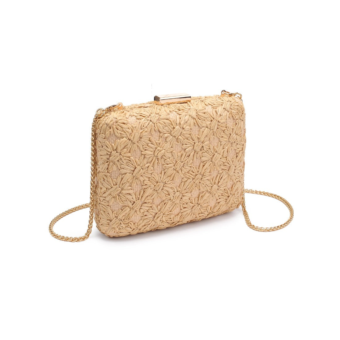 Product Image of Urban Expressions Samantha Evening Bag 840611149329 View 6 | Natural