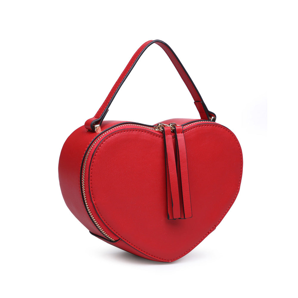 Product Image of Urban Expressions Amor Cosmetic Pouch NA-840611150073 View 2 | Red