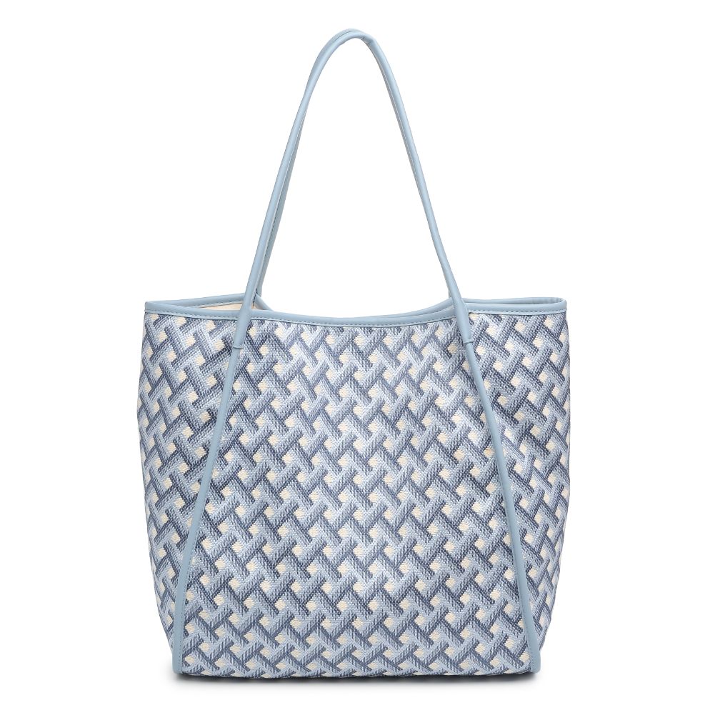 Product Image of Urban Expressions Tansy Tote 818209016094 View 7 | Blue Combo