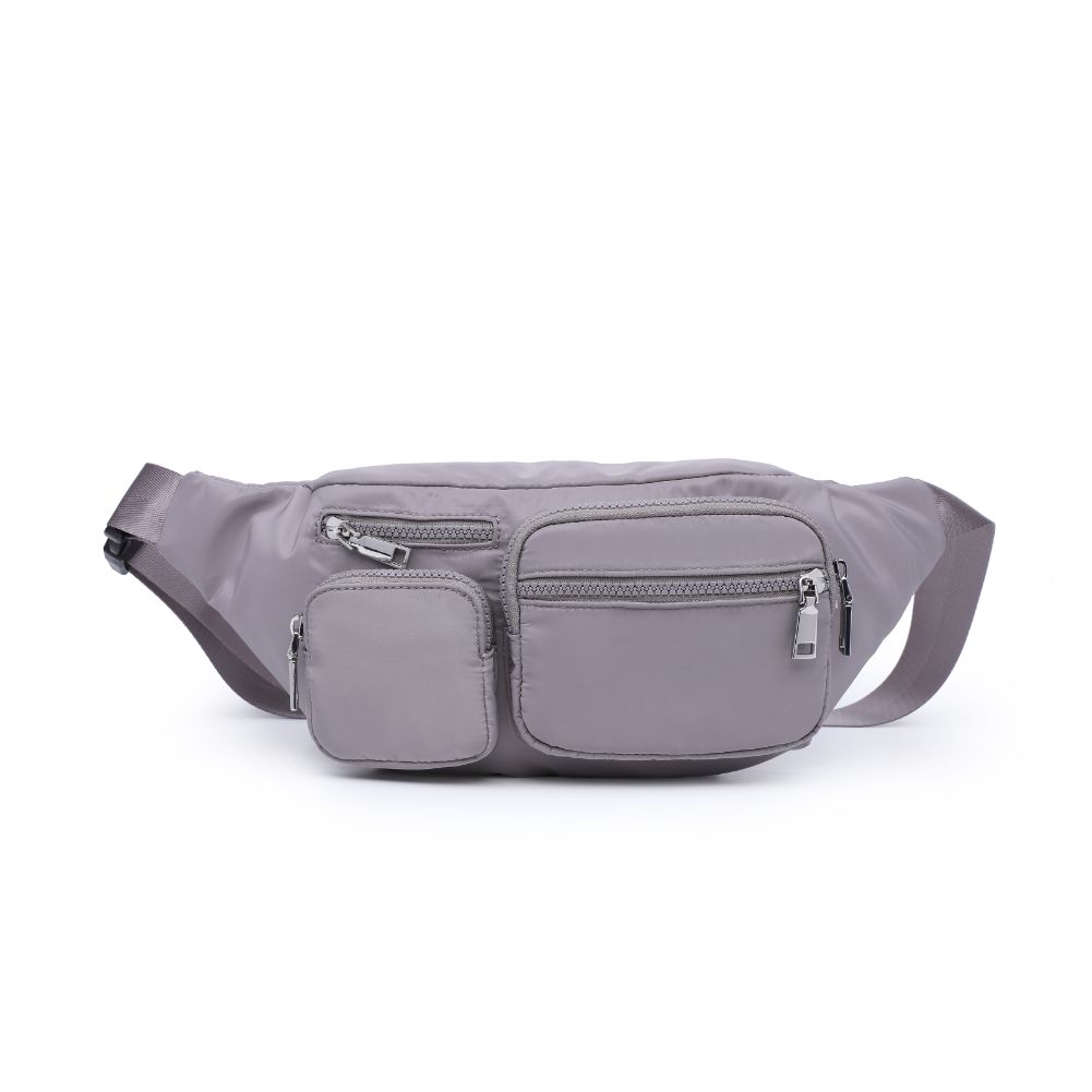 Product Image of Urban Expressions Lottie Belt Bag 840611177728 View 5 | Grey