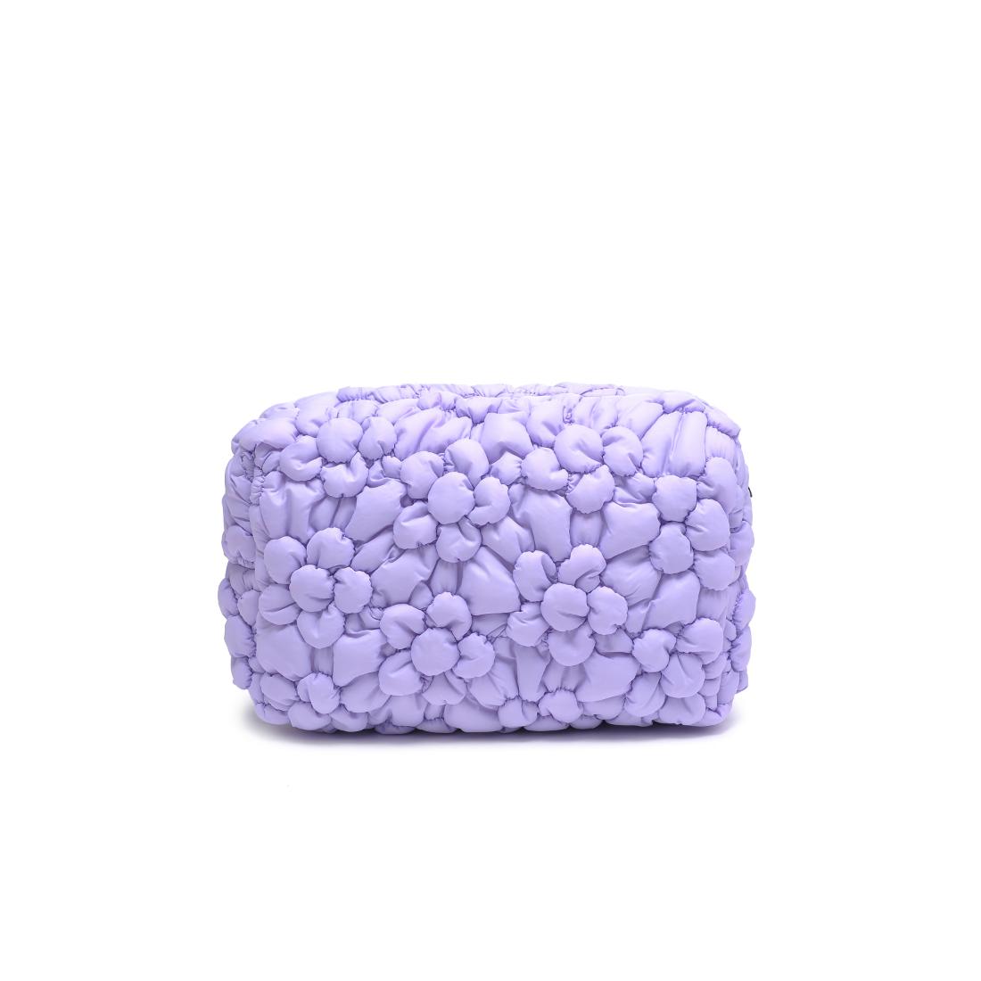 Product Image of Urban Expressions Flora Pop - Nylon Cosmetic Pouch 840611144218 View 7 | Lilac