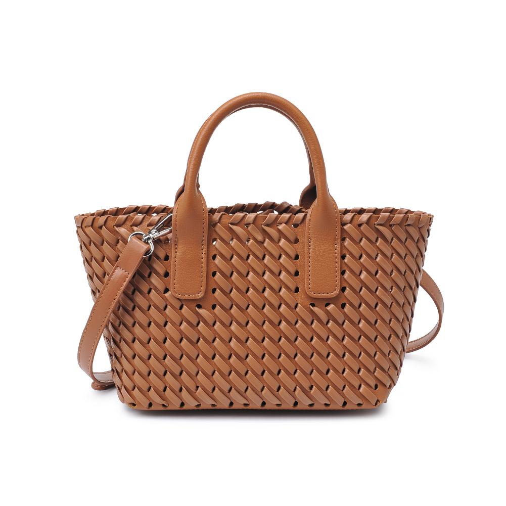 Product Image of Urban Expressions Paisley Tote 840611126320 View 5 | Tan