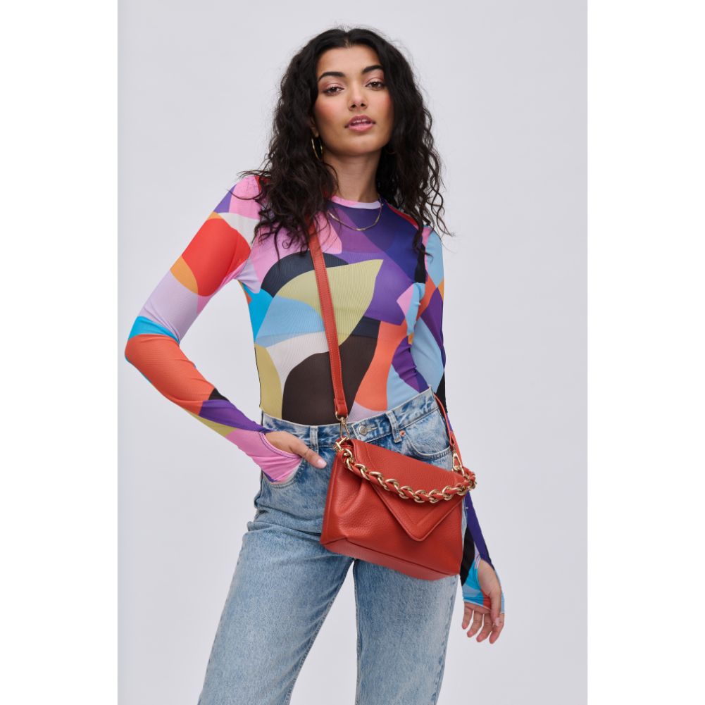 Woman wearing Marmalade Urban Expressions Willow Crossbody 840611115461 View 1 | Marmalade