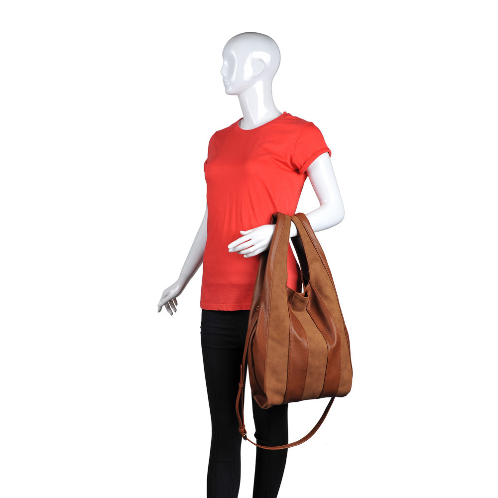 Product Image of Urban Expressions Rocco Hobo 840611157393 View 5 | Tan