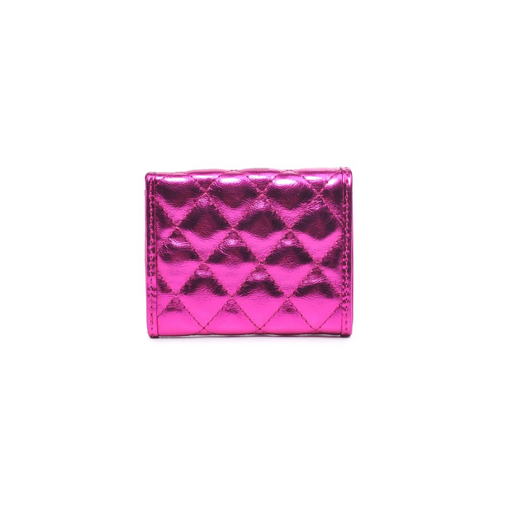 Product Image of Urban Expressions Shantel - Quilted Wallet 840611104786 View 7 | Fuchsia