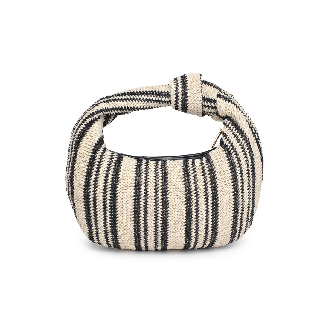 Product Image of Urban Expressions Tracy - Stripes Clutch 840611141651 View 3 | Black White