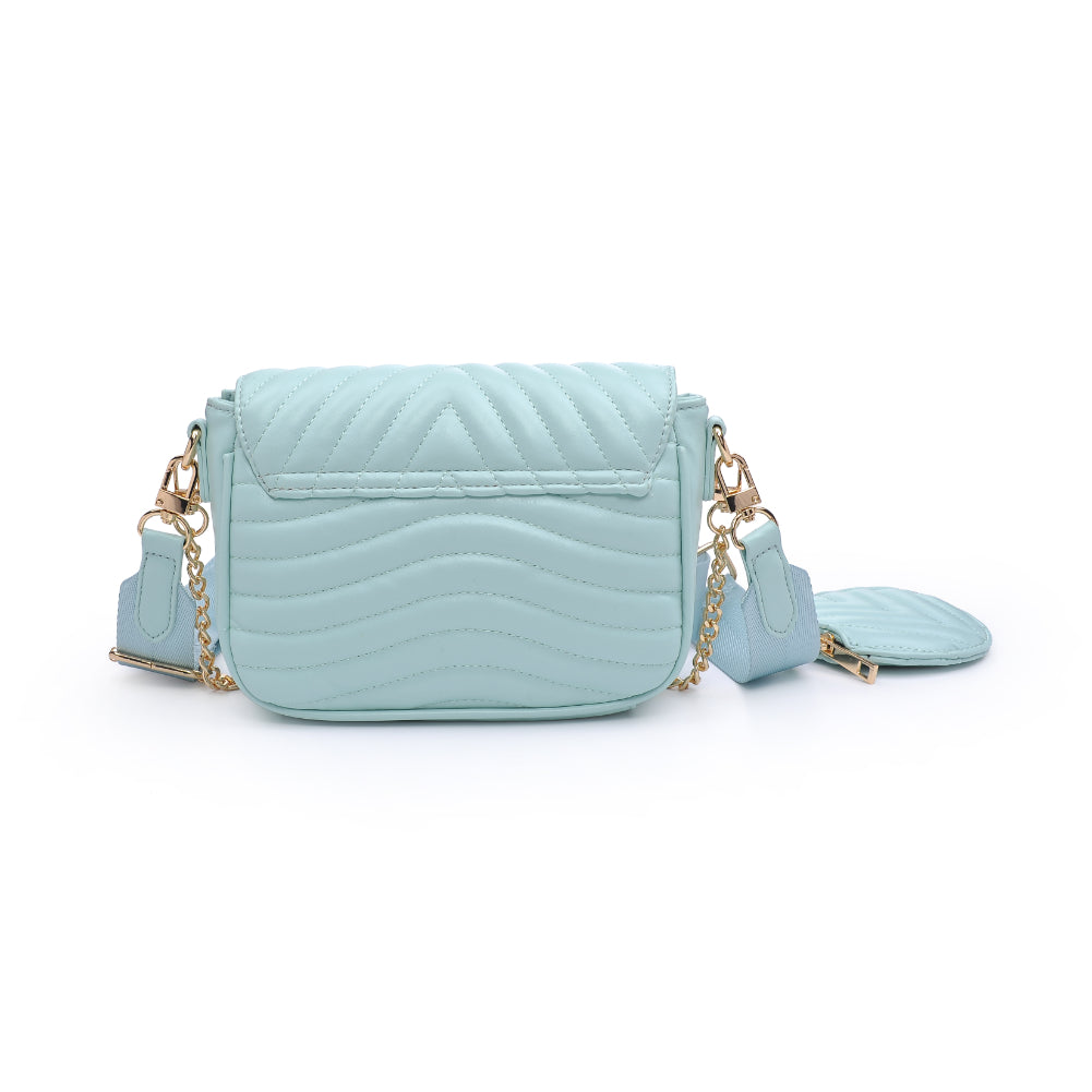 Product Image of Urban Expressions Rayne Crossbody 840611177001 View 3 | Blue