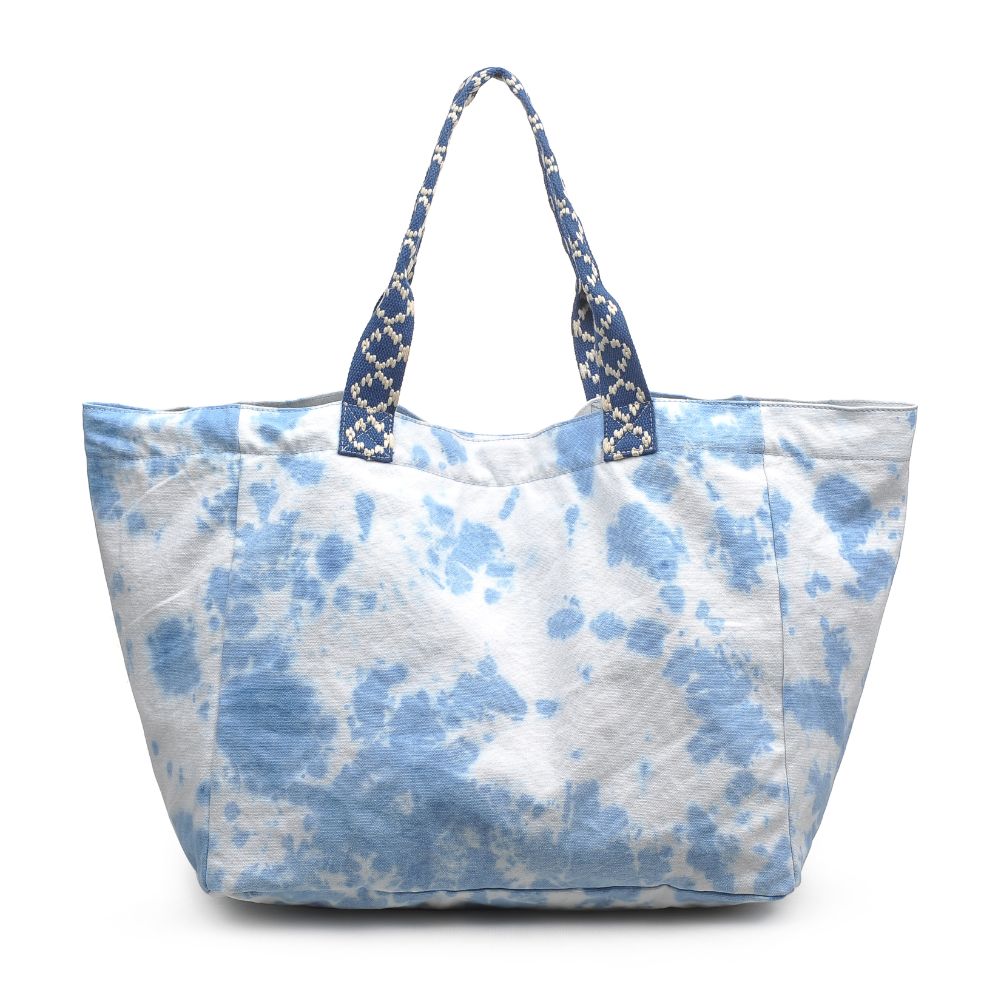 Product Image of Urban Expressions Marbella Tote 840611170552 View 7 | Blue