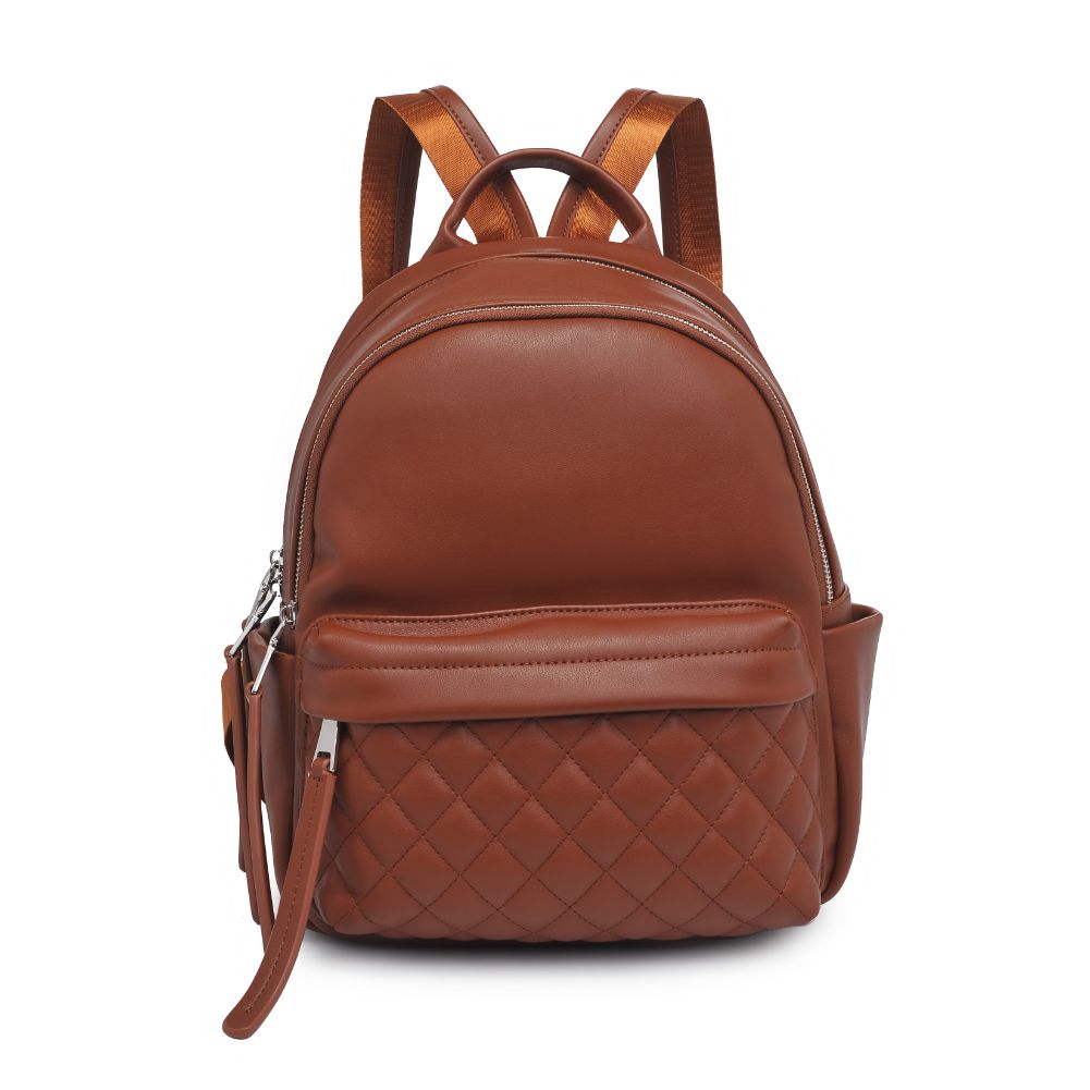 Product Image of Urban Expressions Briana Backpack 818209011907 View 5 | Tan